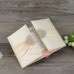 Custom Elegant Silk Wedding Invitation Folio with Crystals